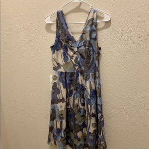 Banana Republic | Silk Floral Fitted Dress | 4